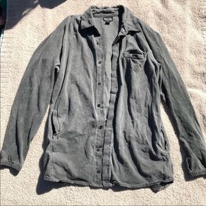 Drifter Indistries Distressed Black/Gray Shirt